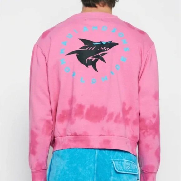 MAUI and sons pink crew neck sweater Large - Picture 11 of 11